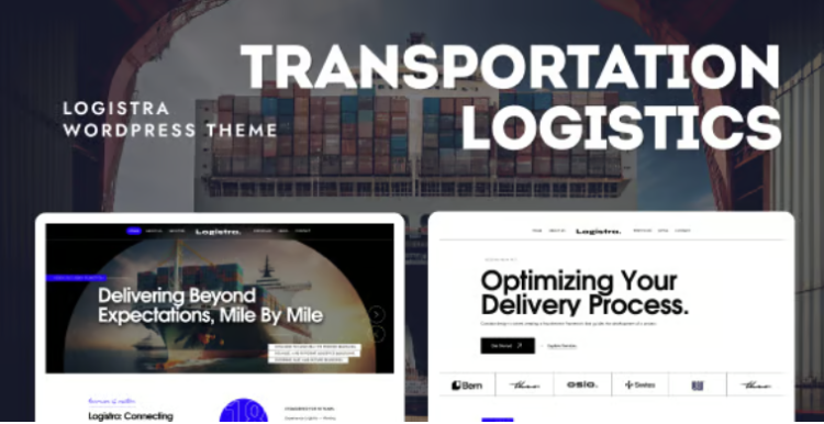 Logistra - Transportation & Logistics WordPress Theme