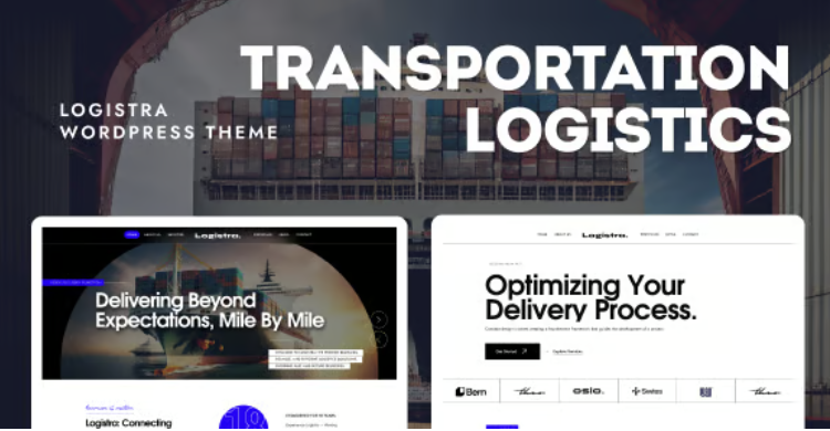 Logistra - Transportation & Logistics WordPress Theme