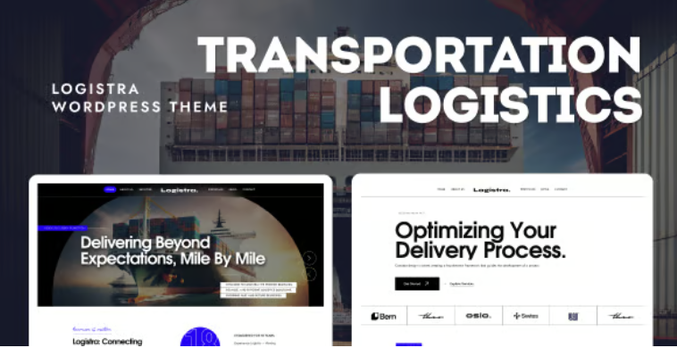 Logistra - Transportation & Logistics WordPress Theme
