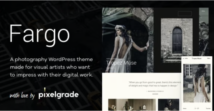 Fargo – A Charming Photography WordPress Theme