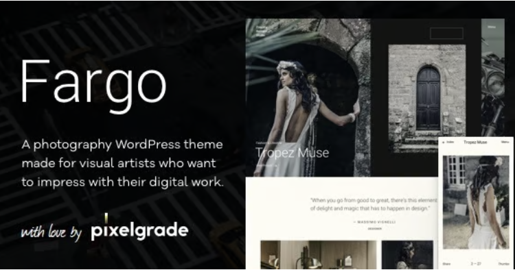 Fargo – A Charming Photography WordPress Theme