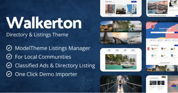 Walkerton - Directory & Listing, Travel WordPress Theme