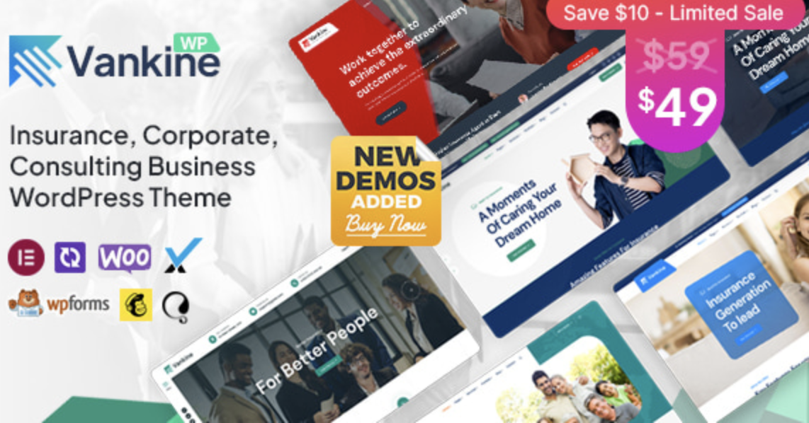 Vankine - Insurance & Consulting Business WordPress Theme 2 Vankine - Insurance & Consulting Business WordPress Theme