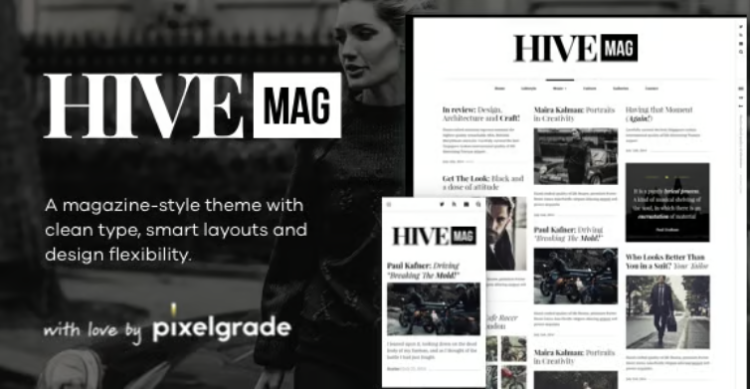HiveMag - An Elegant WordPress Blog Theme