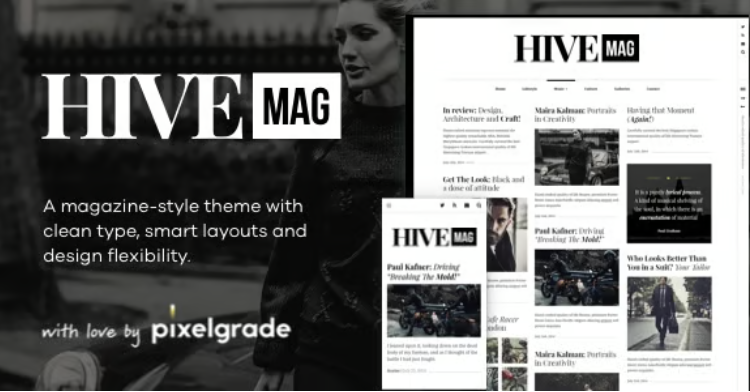 HiveMag - An Elegant WordPress Blog Theme