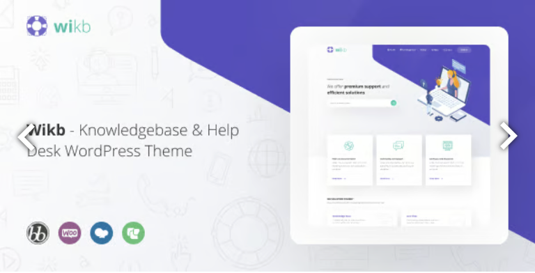 Wikb - Knowledgebase & Help Desk WP Theme