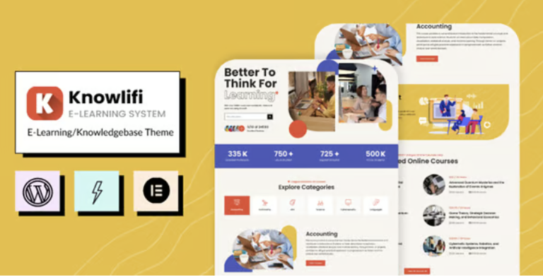 Knowlifi - E-Learning & AI Knowledgebase Theme 2 Knowlifi - E-Learning & AI Knowledgebase Theme