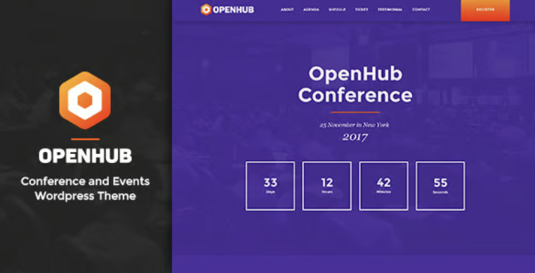 OpenHub - A Stylish Events & Conference Theme 2 OpenHub - A Stylish Events & Conference Theme