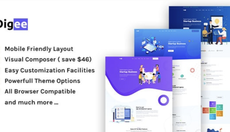 Digee - Digital Marketing Agency WordPress Theme