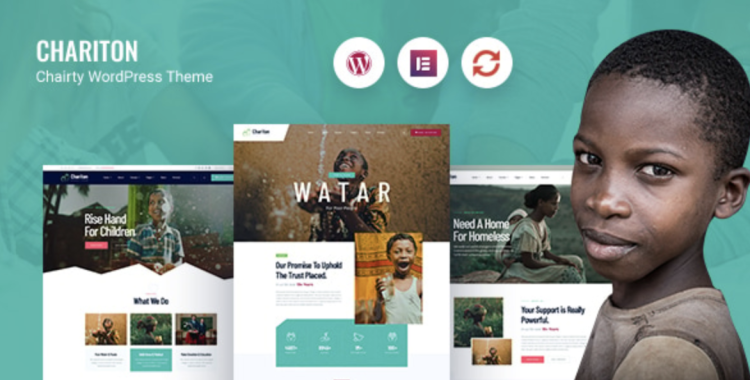 Chariton - NonProfit Charity WordPress Theme