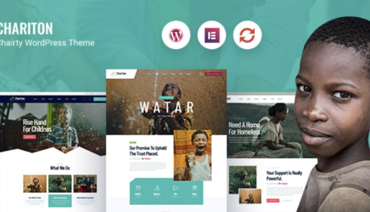 Chariton - NonProfit Charity WordPress Theme