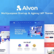 Alvon – Multipurpose Startup & Agency WordPress Theme