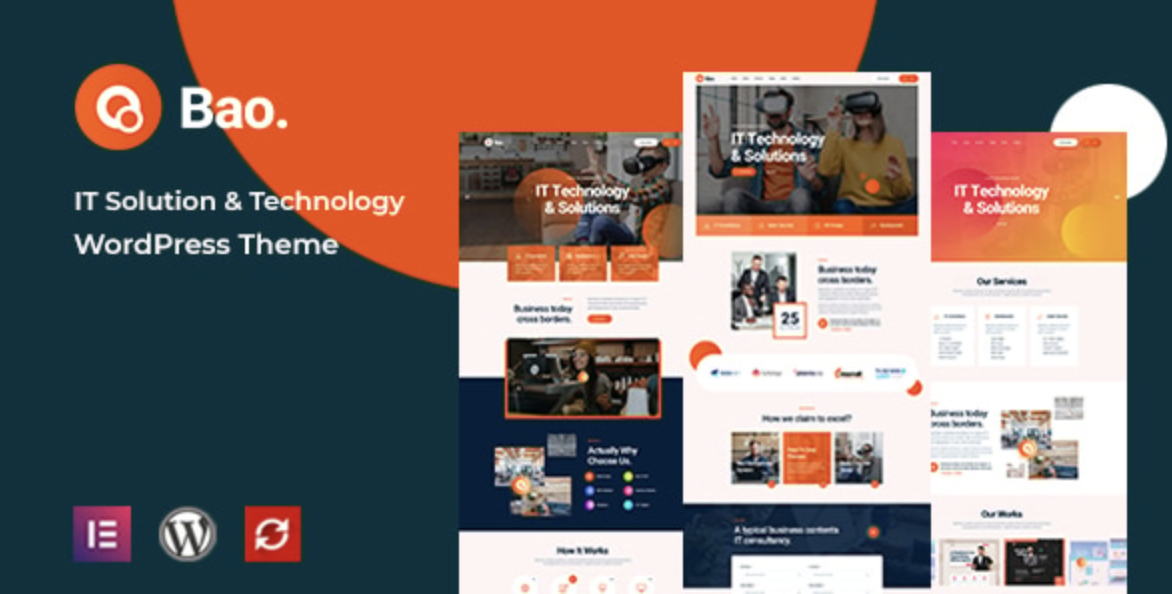 Bao - IT Solutions & Services WordPress Theme 2 Bao - IT Solutions & Services WordPress Theme