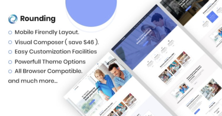 Rounding - Business WordPress Theme