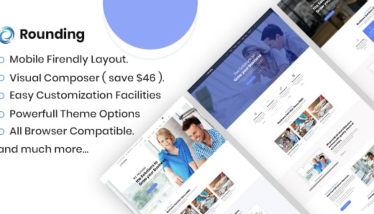 Rounding - Business WordPress Theme