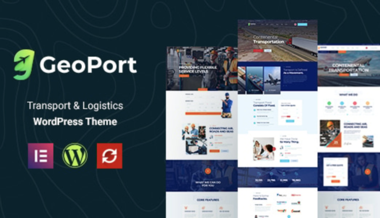 Geoport - Transport & Logistics WordPress Theme
