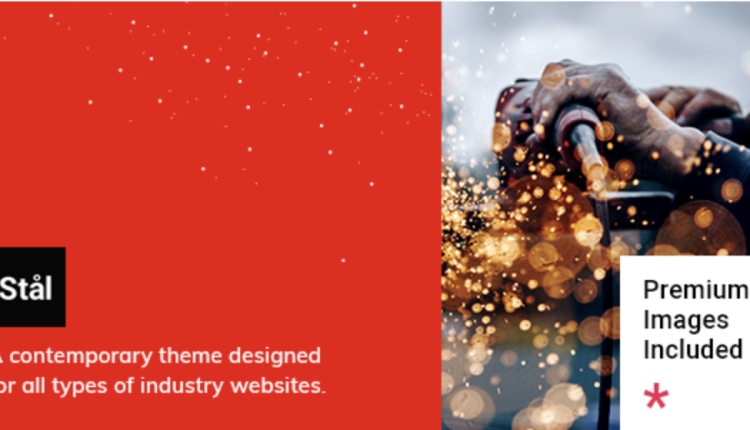 Stål - Industry WordPress Theme