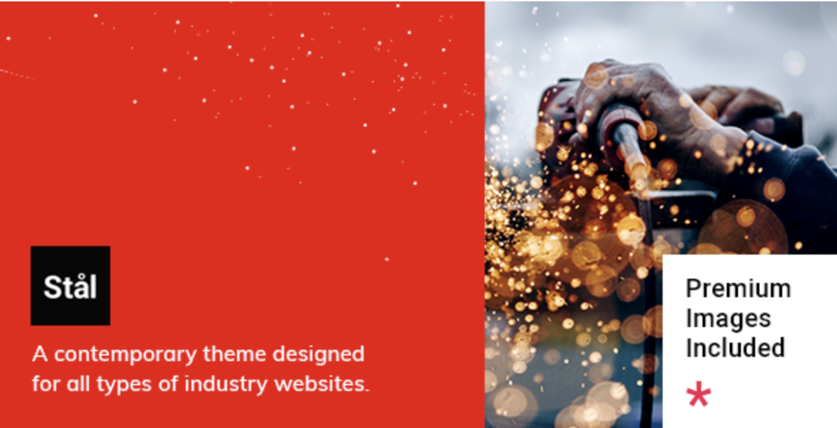 Stål - Industry WordPress Theme