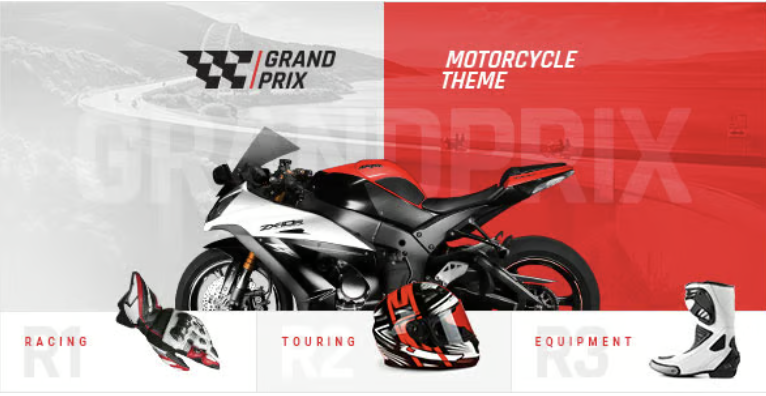 GrandPrix - Motorcycle WordPress Theme 2 GrandPrix - Motorcycle WordPress Theme