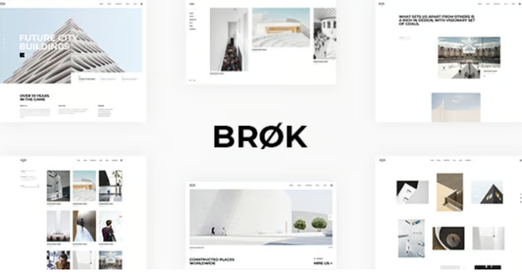 Brøk - Architecture WordPress Theme