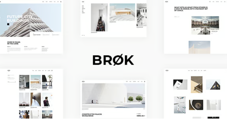 Brøk - Architecture WordPress Theme