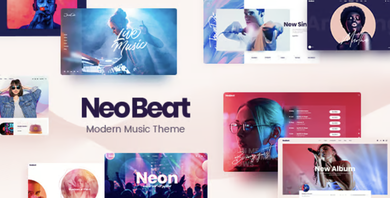 NeoBeat - Music WordPress Theme 2 NeoBeat - Music WordPress Theme