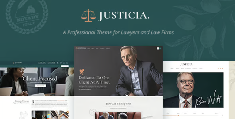 Justicia - Lawyer WordPress Theme 2 Justicia - Lawyer WordPress Theme