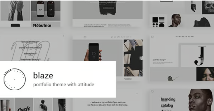 Blaze - Portfolio WordPress Theme