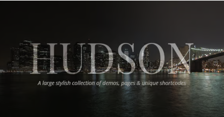 Hudson - Stylish Business WordPress Theme
