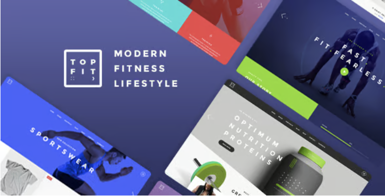 TopFit - Fitness and Gym WordPress Theme