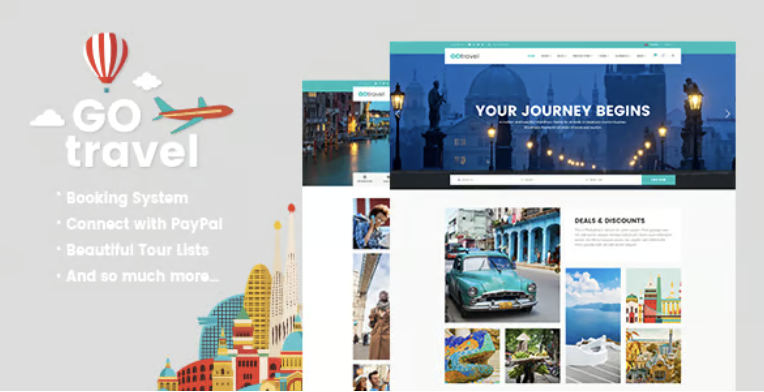 GoTravel - Travel Agency WordPress Theme
