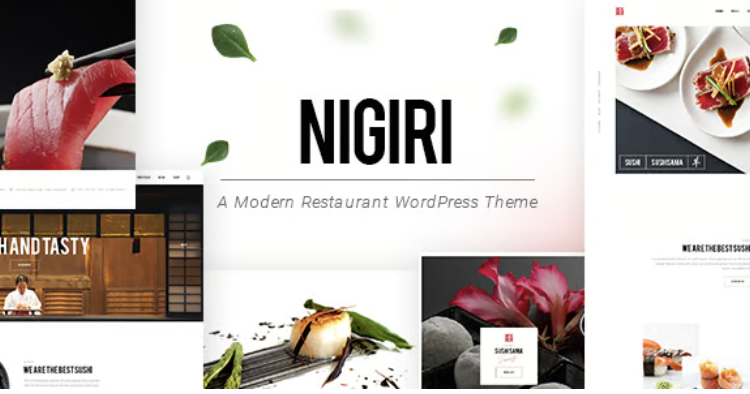 Nigiri - Restaurant WordPress Theme