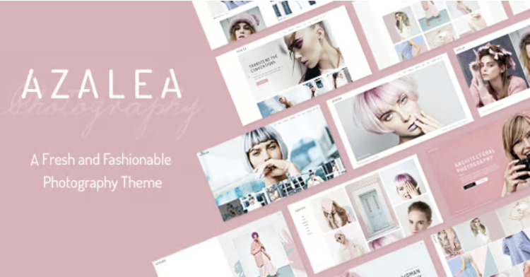 Azalea - Fashion Photography WordPress Theme