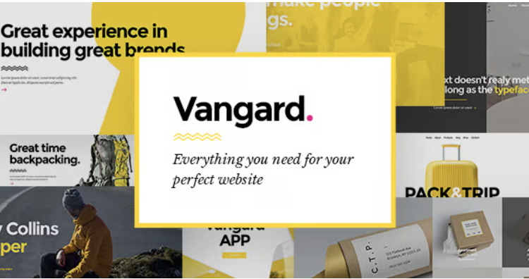 Vangard - A WordPress Theme for Freelancers and Agencies