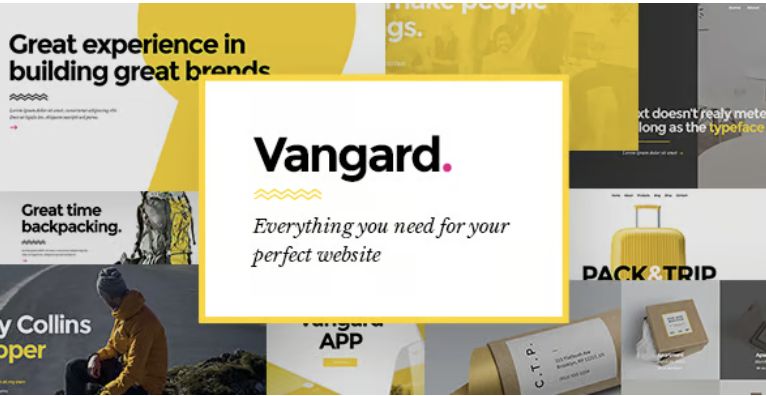 Vangard - A WordPress Theme for Freelancers and Agencies
