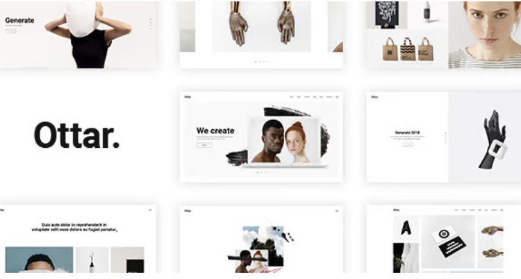 Ottar - Contemporary Portfolio WordPress Theme