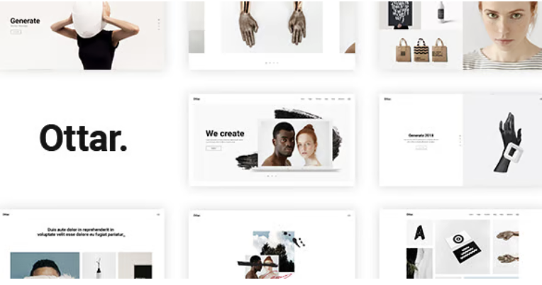 Ottar - Contemporary Portfolio WordPress Theme