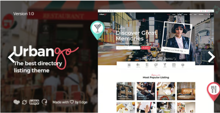 UrbanGo - Directory and Listing WordPress Theme