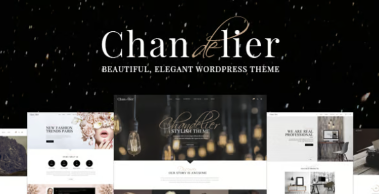 Chandelier - Luxury WordPress Theme for Custom Brands