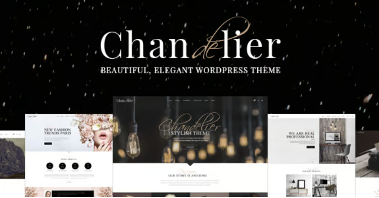 Chandelier - Luxury WordPress Theme for Custom Brands