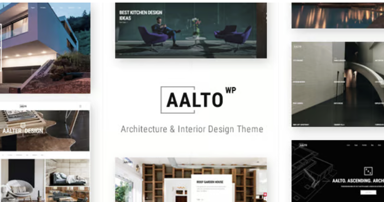 Aalto - Architecture and Interior Design WordPress Theme