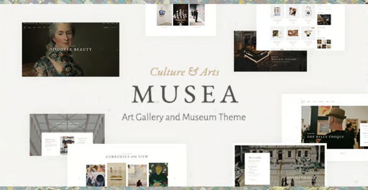 Musea - Art Gallery and Museum WordPress Theme