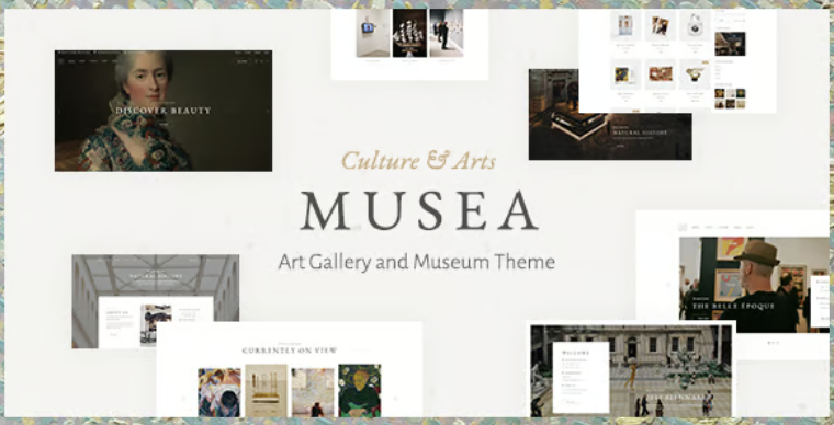 Musea - Art Gallery and Museum WordPress Theme