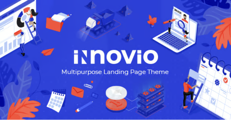 Innovio - Multipurpose Landing Page WordPress Theme