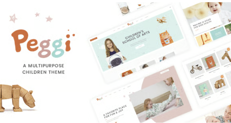 Peggi - Multipurpose Children WordPress Theme