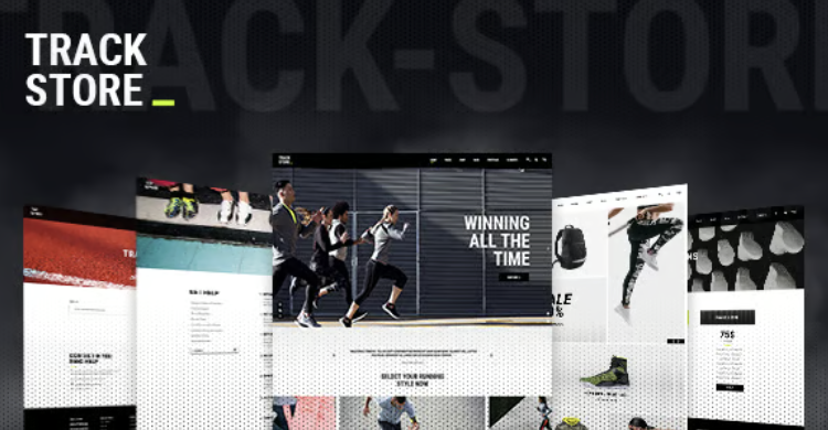 TrackStore - Sport Shop WordPress Theme