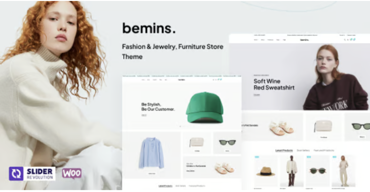 Bemins – Fashion & Jewelry, Furniture Store WordPress Theme