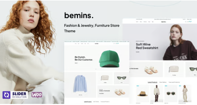 Bemins – Fashion & Jewelry, Furniture Store WordPress Theme