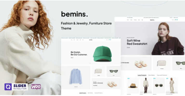Bemins – Fashion & Jewelry, Furniture Store WordPress Theme