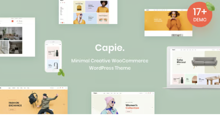 Capie - Minimal Creative WooCommerce WordPress Theme
